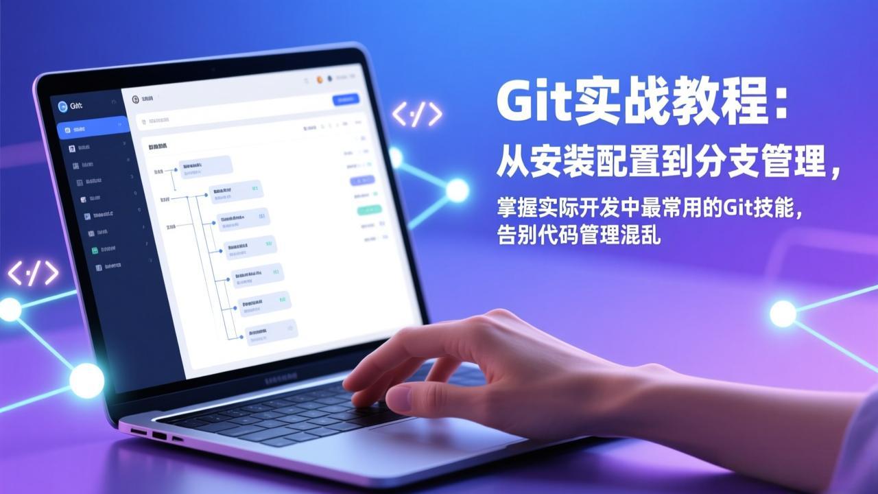Git实战教程：从安装配置到分支管理，掌握实际开发中最常用的Git技能，告别代码管理混乱-领星网创资源站