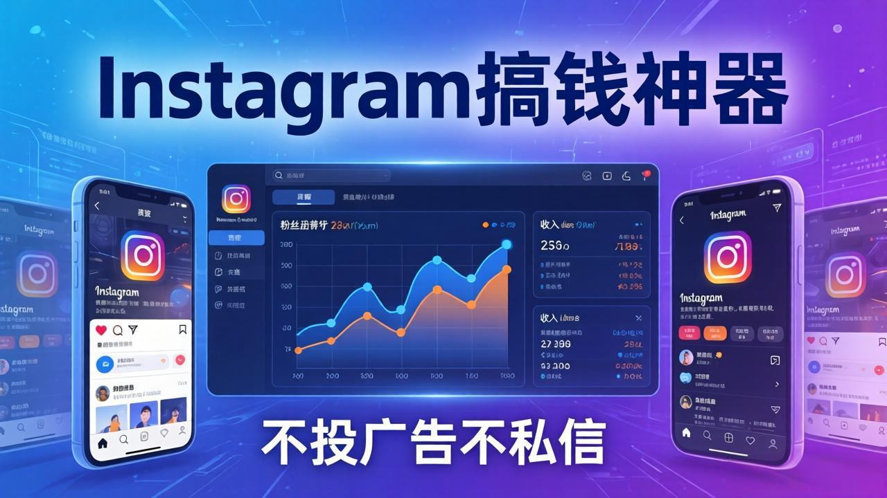 Instagram搞钱神器：月涨6万粉+月入5万刀，不投广告不私信，靠算法+低价产品-领星网创资源站