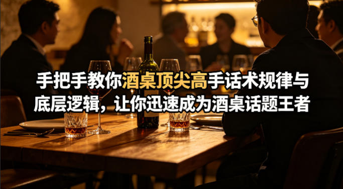 付费文章：手把手教你酒桌顶尖高手话术规律与底层逻辑，让你迅速成为酒桌话题王者(二十年全网独家经验分享)-领星网创资源站
